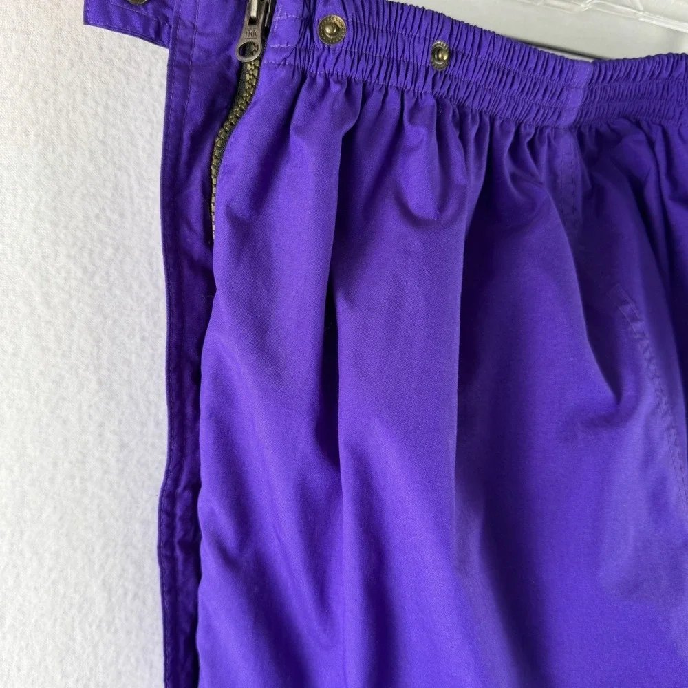 VTG Helly Hansen Helly Tech Waterproof Full Zip Rain Snow Wear‎ Over Pants Sz S